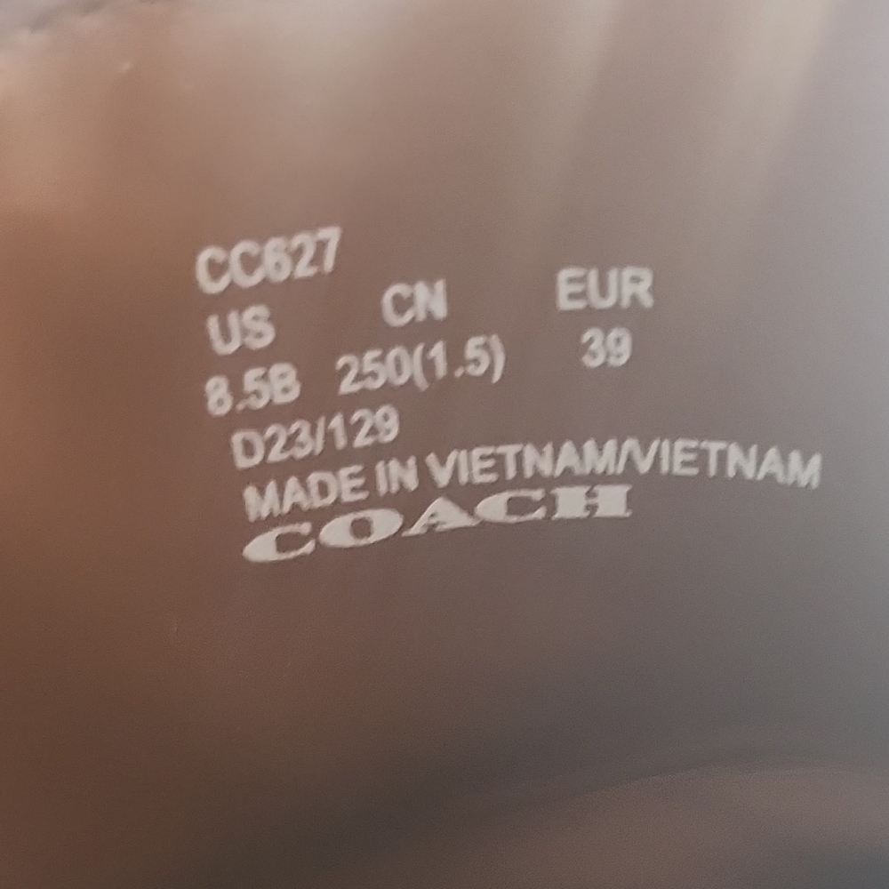 Coach Black Leather Ankle Booties - Picture 4 of 4